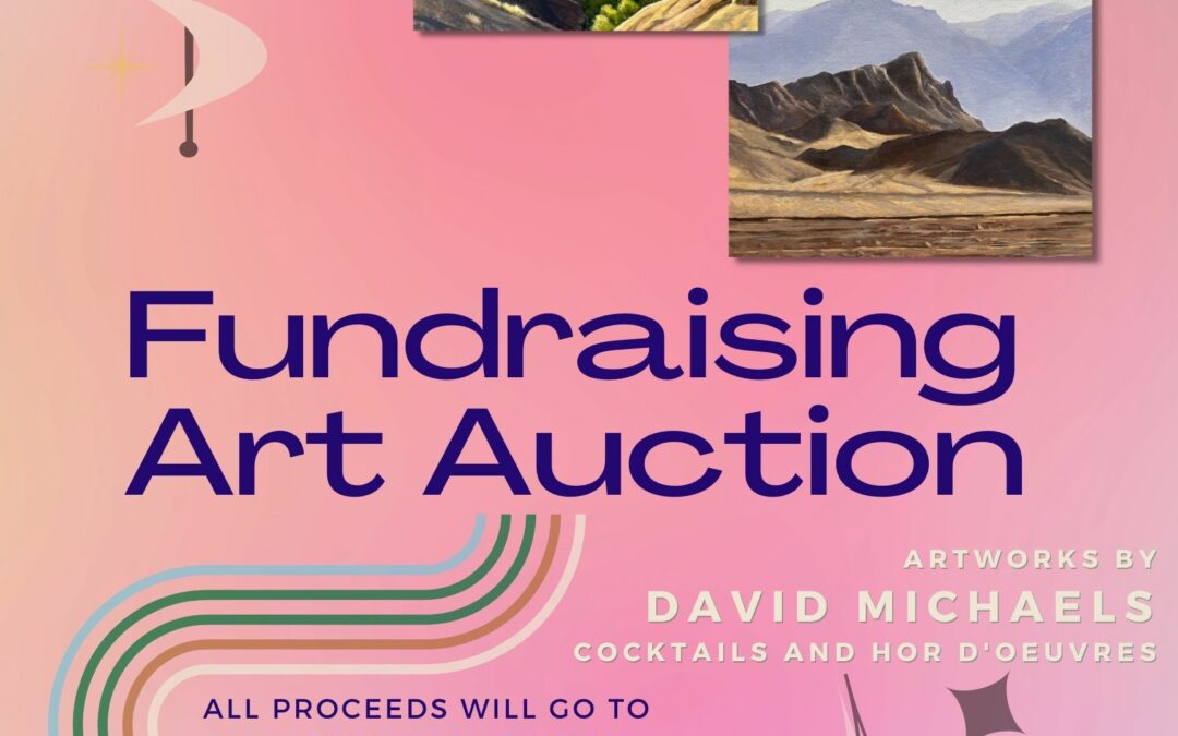 Art Auction Fundraiser featuring work by David Michaels